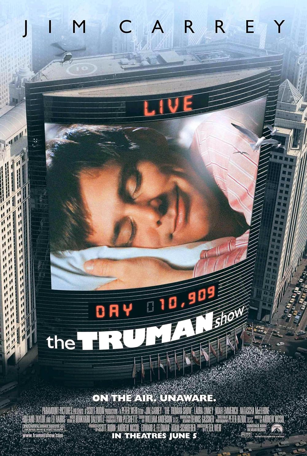 The Truman Show Movie Cover